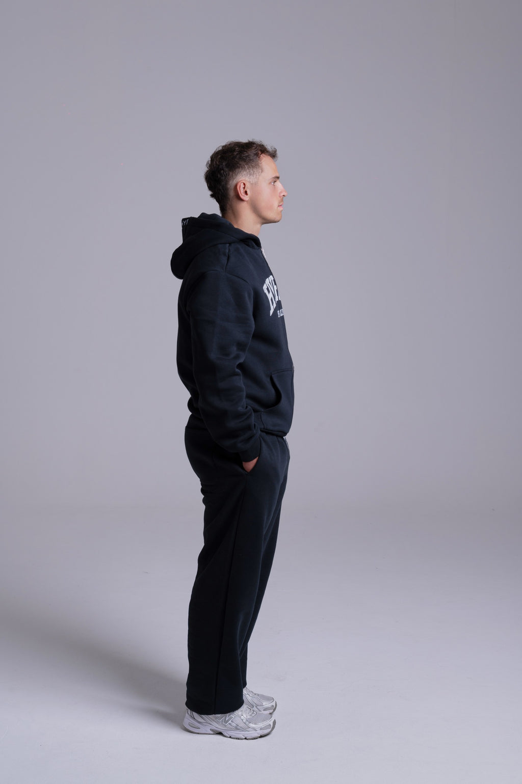 ZIP HYBRIX SPORT CLUB SET — BLACK / WHITE