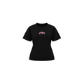 HYBRIX SPORT CLUB WOMEN’S T-SHIRT – BLACK / PINK