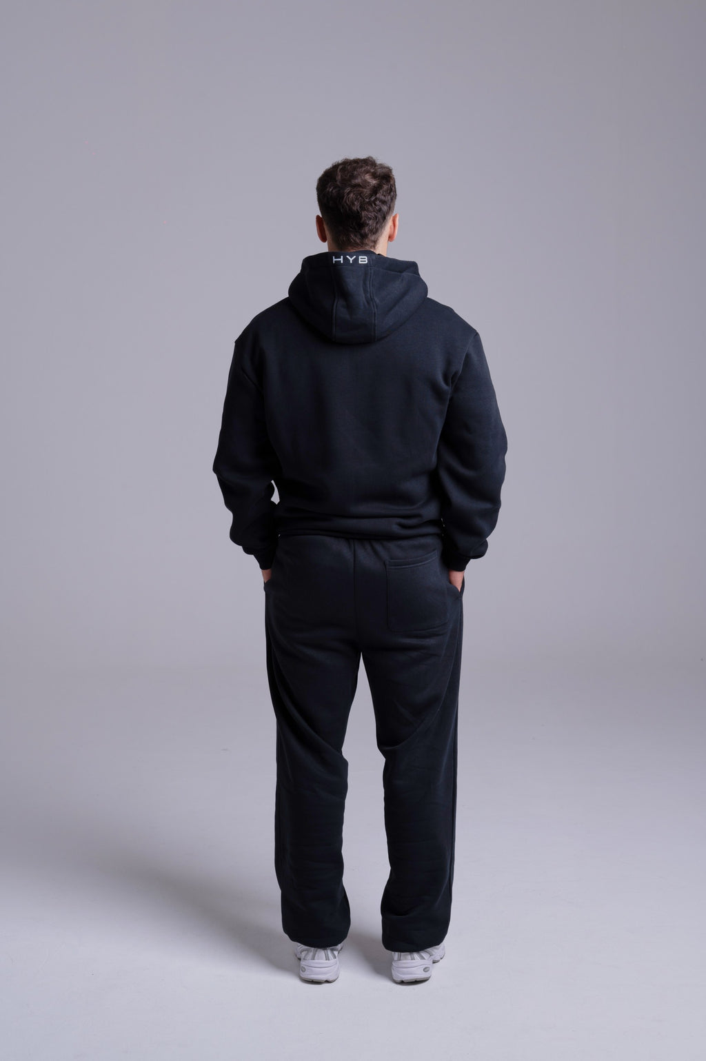 ZIP HYBRIX SPORT CLUB SET — BLACK / WHITE