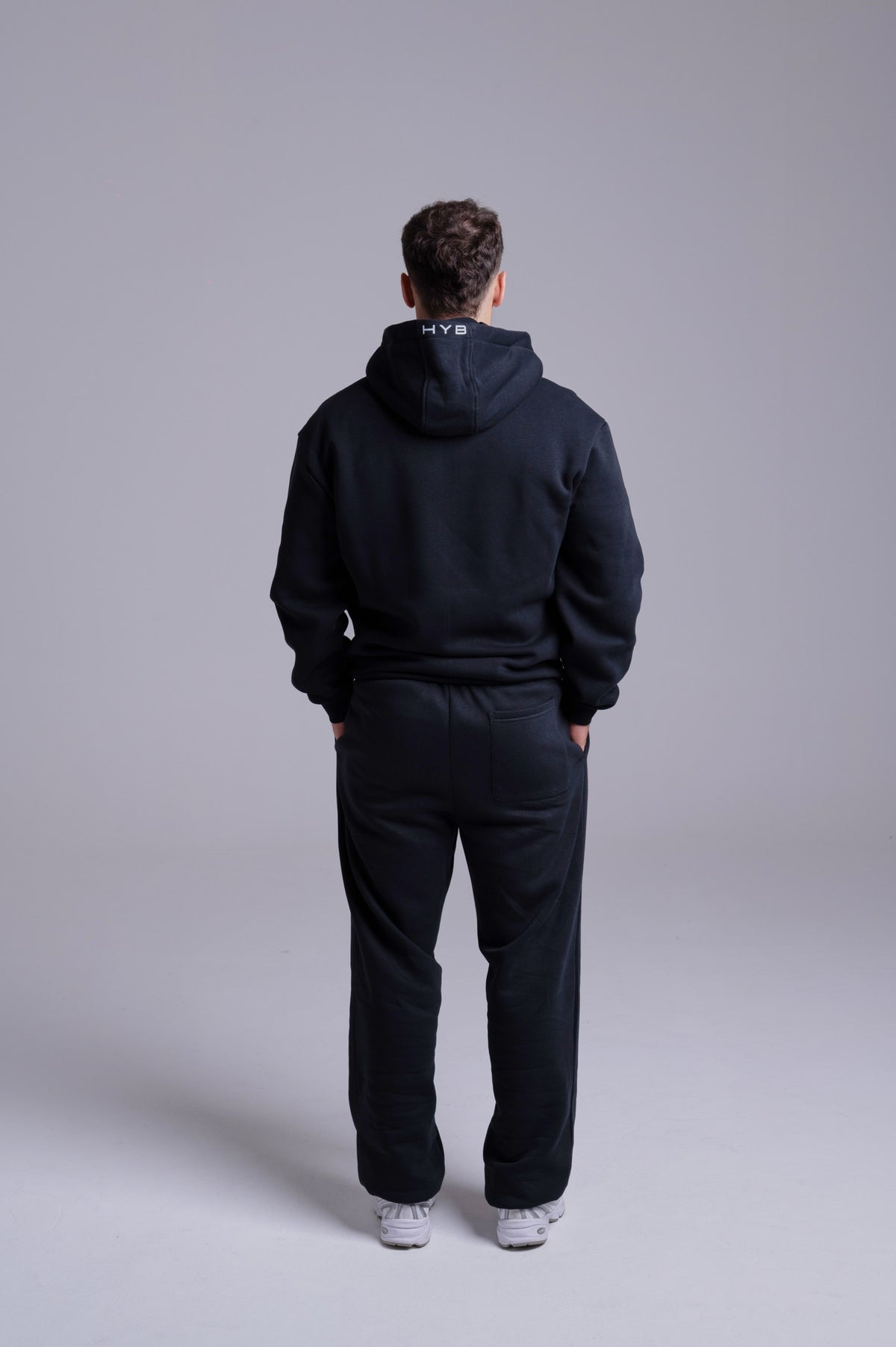 ZIP HYBRIX SPORT CLUB SET — BLACK / WHITE