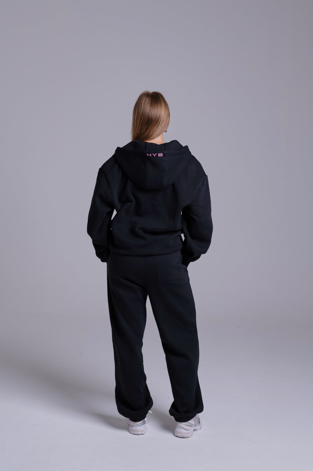 ZIP HYBRIX SPORT CLUB SET — BLACK / PINK