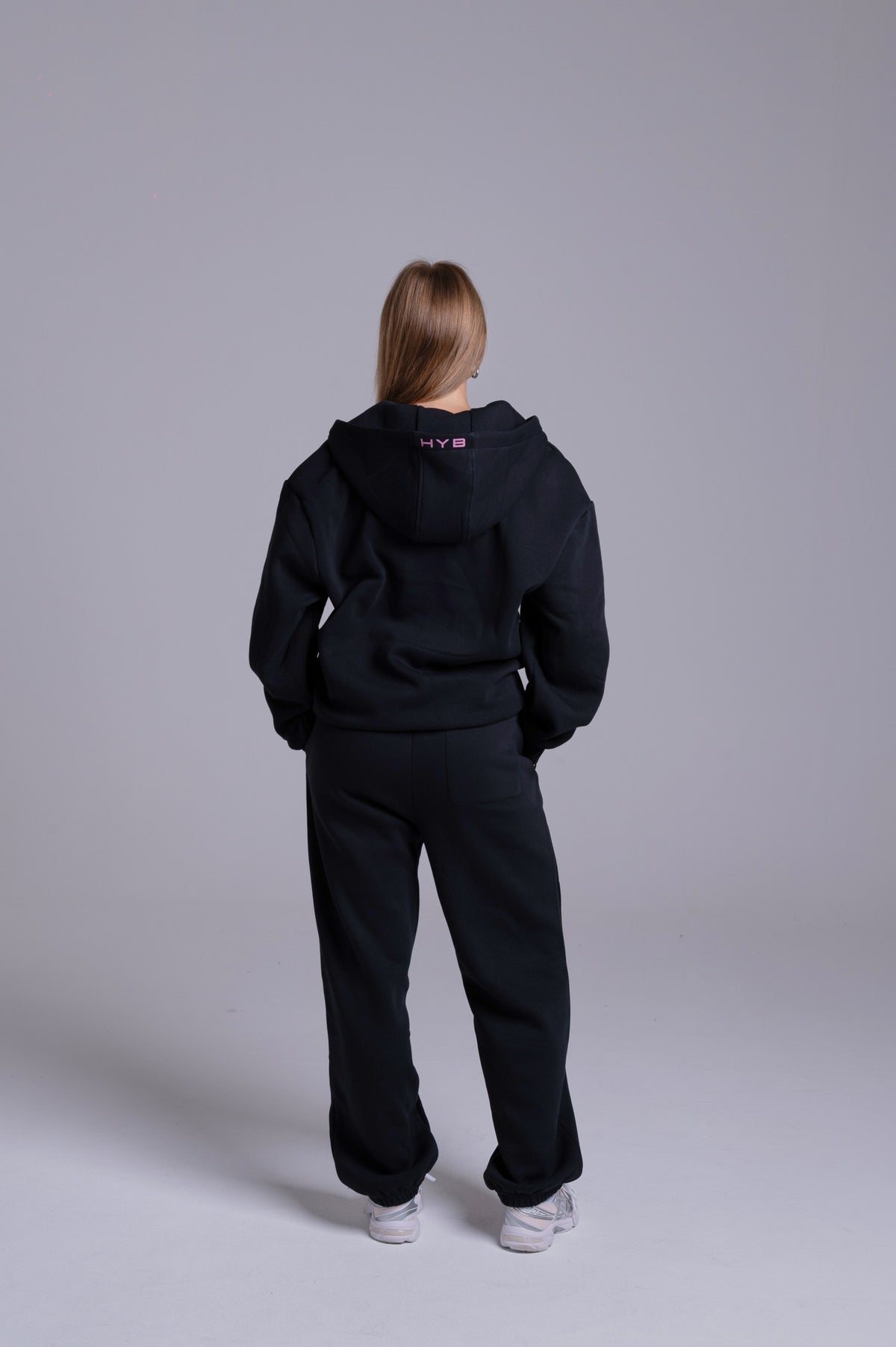 ZIP HYBRIX SPORT CLUB SET — BLACK / PINK