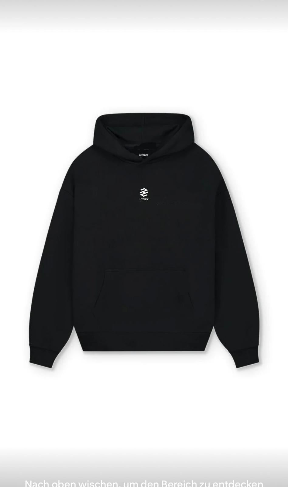 HYBRIX Heavy Hoodie Oversized fit weiß